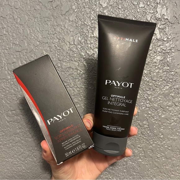 Payot Paris repairing balm and purifying 3-in-1 cleanser grooming set - Picture 1 of 8